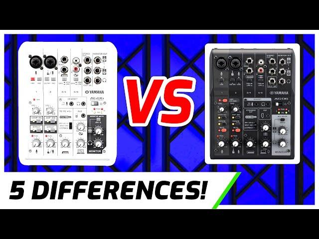 Comparing Yamaha AG06 and AG06 MK2 | 5 Big Differences!