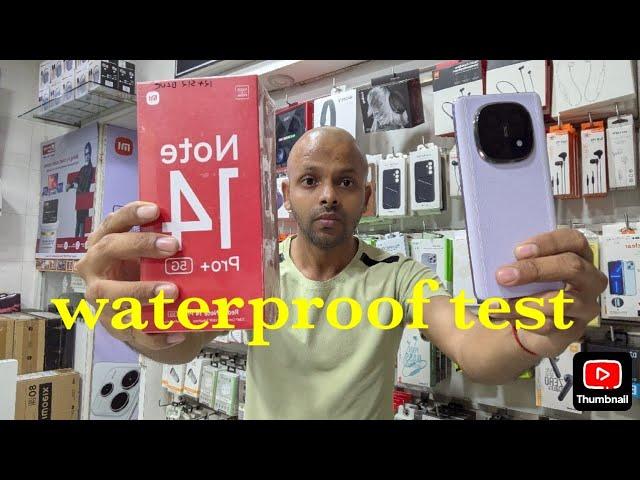 Redmi note 14 pro+ waterproof test | MrTecho |