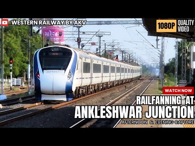[PART-16] Railfanning At Ankleshwar Junction| Evening Action | Western Railway | Indian Railway