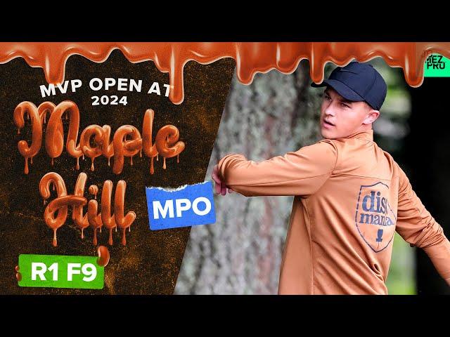 2024 MVP Open | MPO R1F9 | Buhr, Heimburg, Wysocki, Anttila | Jomez Disc Golf