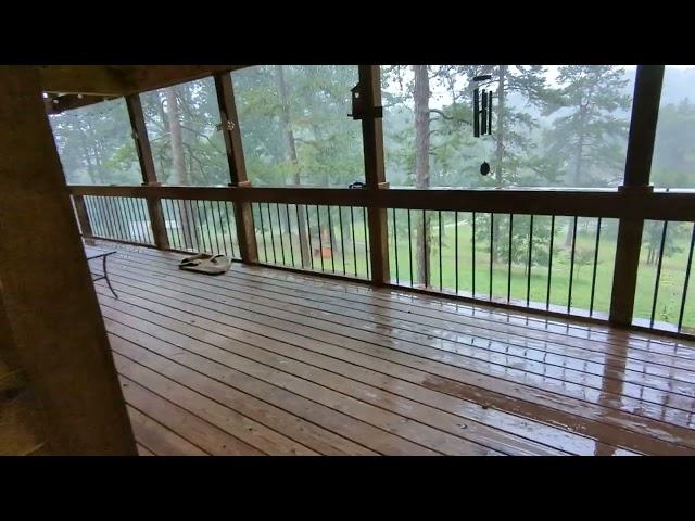 Summer Rain In The Appalachian Mountains Of Kentucky