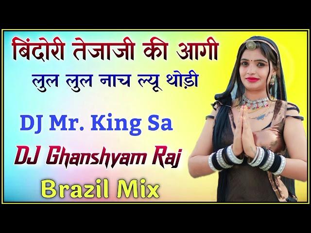 Bindori Tejaji Ki Aagi Lul Lul Nach Lyu Thodi | Brazil Mix | DJ Mr. King Sa