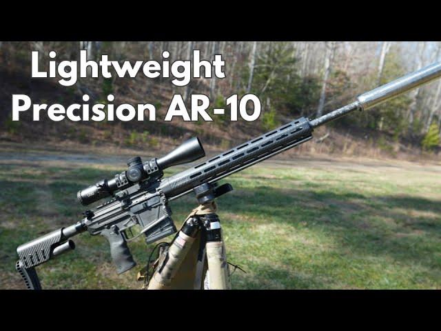 Lightweight, precision 6mm Creedmoor AR-10.