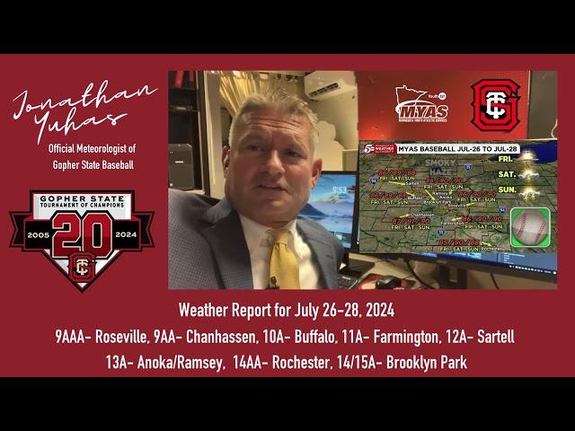 GSTC '24 Week 3 Weather Report- July 26-28