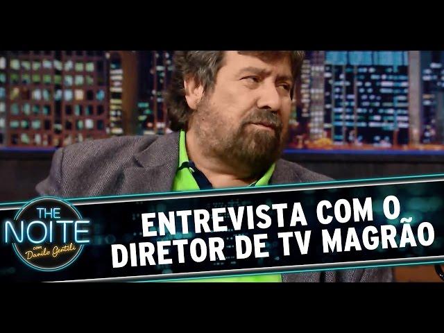 The Noite (01/01/15) - Entrevista com o diretor de TV Magrão