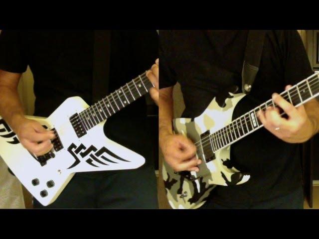 Gibson Tribal Explorer Meets ESP M-II - Pure Heavy Metal Guitars!