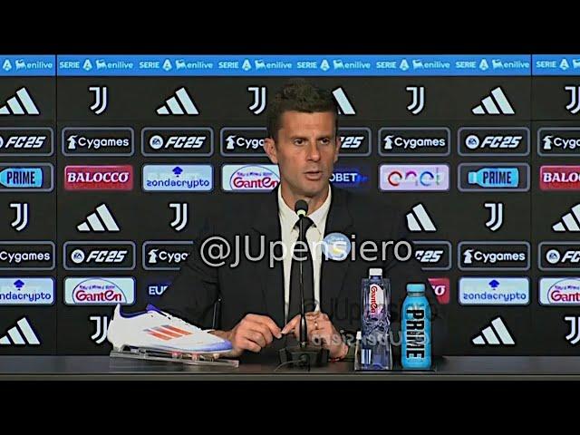 THIAGO MOTTA post Juve-Cagliari 1-1 conferenza stampa: "Simulazione Conceicao? Creato un precedente"