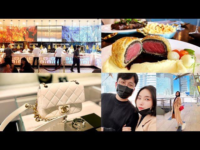 미국일상 VLOG | 30만원짜리 고든램지 헬스키친 코스요리 "2배"로 즐기는 꿀팁! How to Enjoy Gordon Ramsay's Hell's Kitchen 200%!!