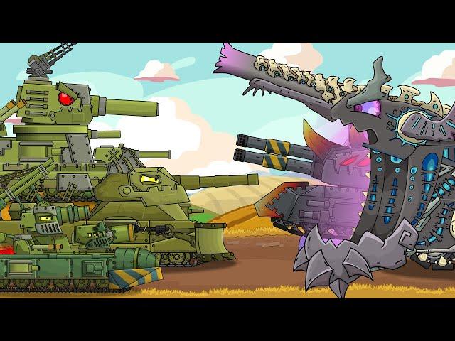 mimic's accomplices vs the Soviet Monsters. Cartoons about tanks