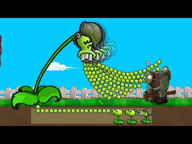 Strongest Fusion Plant. 167 Plants Vs. Zombies PvZ Plus pvz funny moments