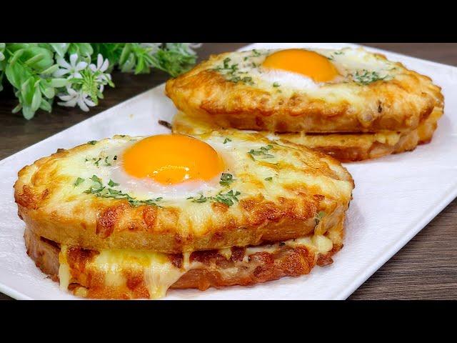 I cook Sandwiches like this every weekend! 4 Top tasty, delicious recipes with with bread and eggs