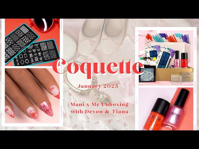   Coquette Chic: Perfect Nails for Valentine’s Day with Mani x Me Jan 2025 Unboxing