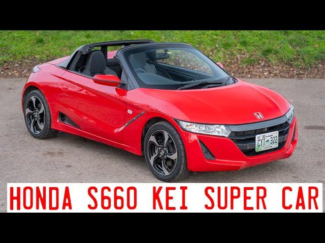 Honda S660 goes for a drive