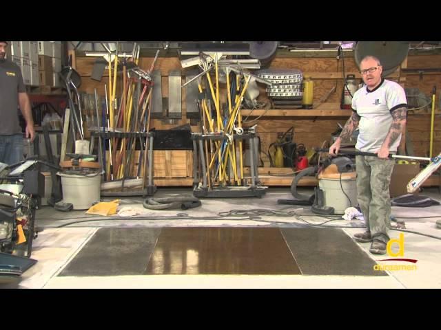 How to Polish Self Leveling Concrete - Part 7