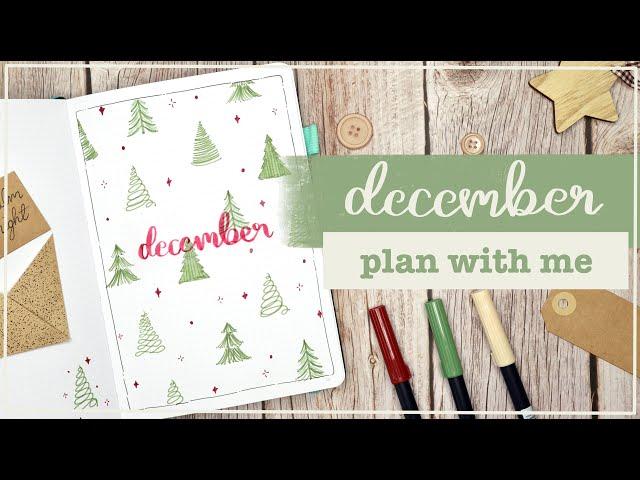 December 2022 | Bullet Journal Set Up | Plan With Me - Christmas/Holidays