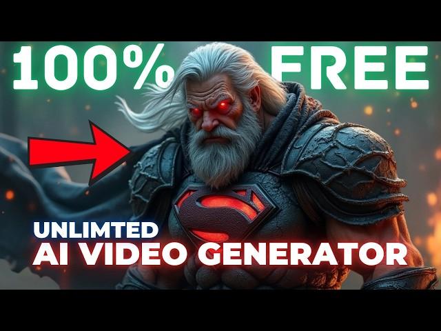 100% FREE And UNLIMITED AI Video Generator | Create Anime With AI | Text To Animation Video