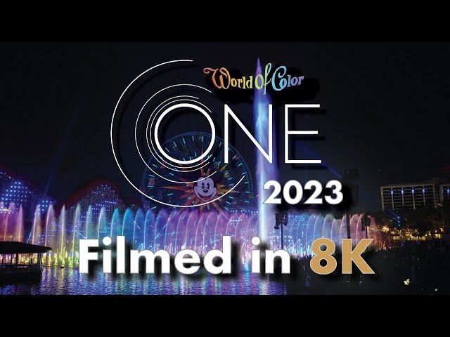 "World of Color – ONE" 2023︱Filmed in 8K