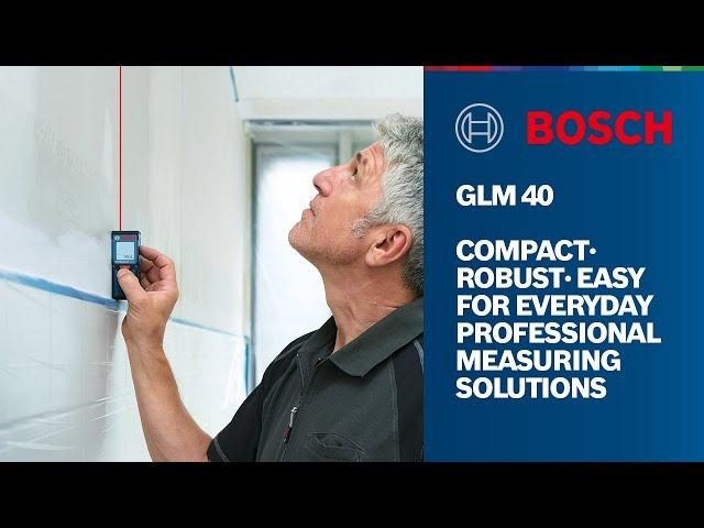 Bosch GLM 40 professional Laser Distance Measure