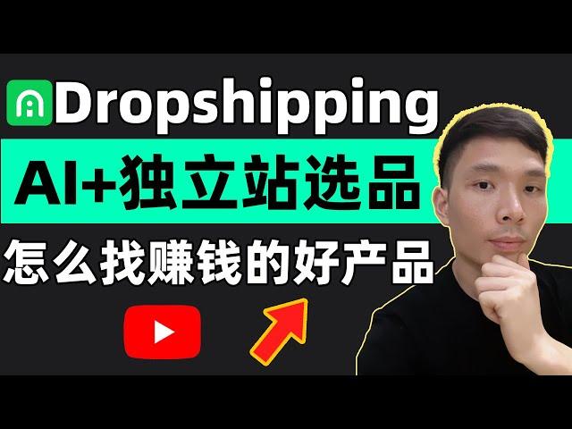 如何用AI找到跨境电商赚钱的爆款产品！无货源跨境电商shopify独立站选品工具有哪些?Dscopilot AI新手做跨境电商如何选品，Dropshipping Copilot新手教程