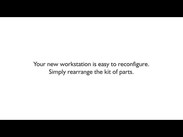 Project Roadmap: Easy reconfigurable workstations