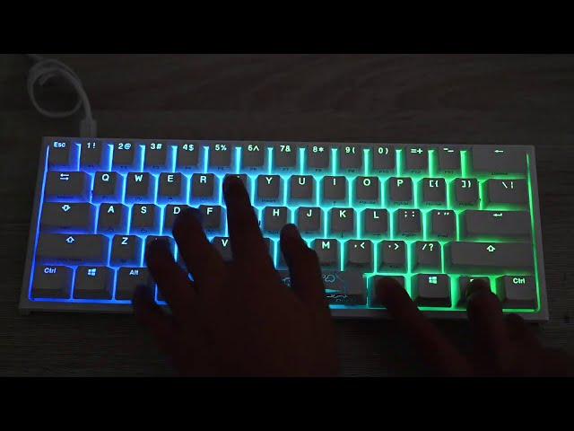 How to change your ducky one 2 mini RGB