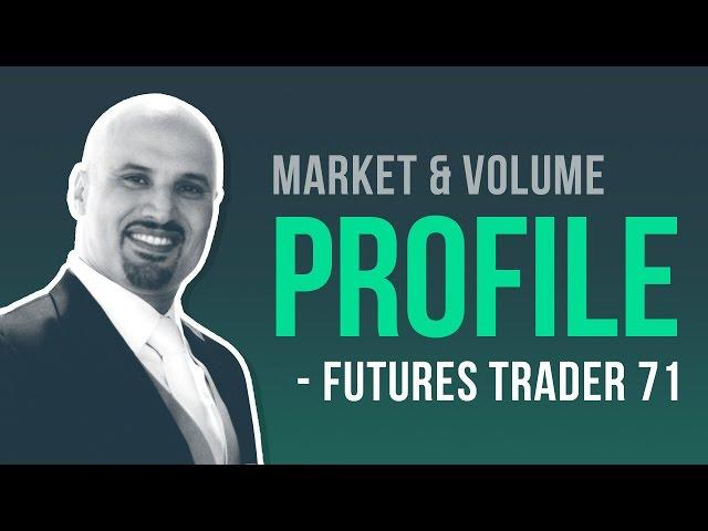 Trading market profile & volume profile w/ Futures Trader 71