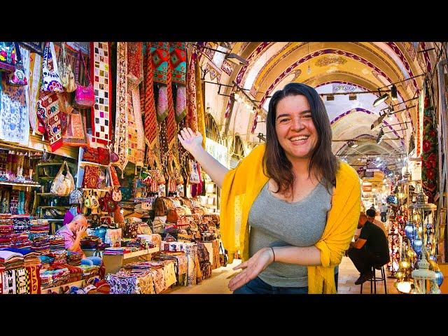 Exploring Istanbul's Grand Bazaar! (world's oldest & largest market)