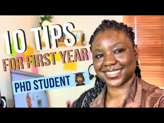 Tips for first year PhD students | How I passed through my first year