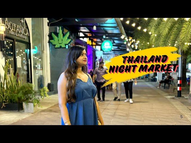 Exploring Ao nang Night Market|Food Market| Krabi |Varsha Deshmukh |Fireshow |Thailand ️