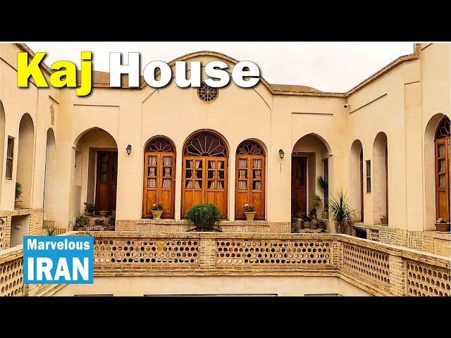 "Kaj House: the Beauty of Traditional Persian Architecture in Kashan"Iran 4K