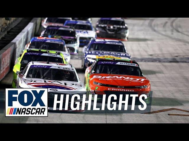 NASCAR Xfinity Series: Food City 300 Highlights | NASCAR on FOX