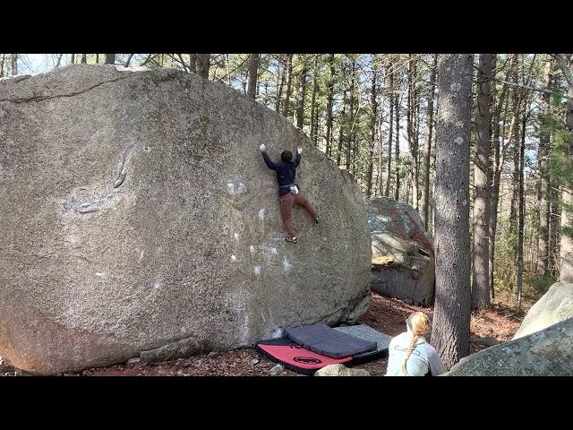 Gritish Invasion (V7+) Gilbert Hills Bouldering