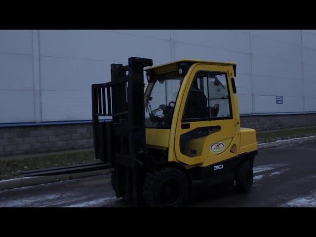 Дизельный вилочный погрузчик 3 т Hyster H3. OFT