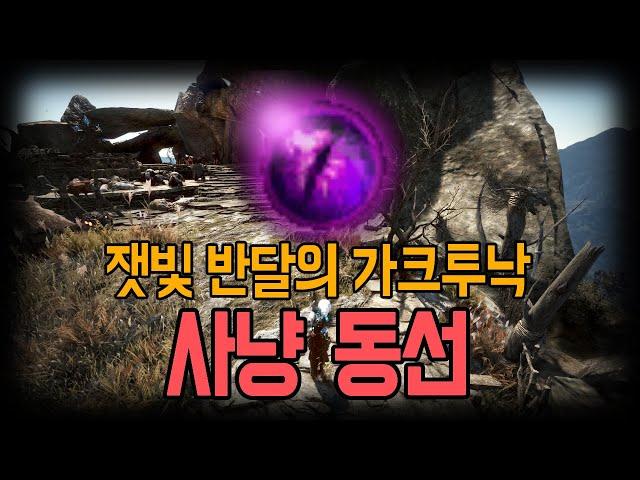 잿빛 반달의 가크투낙 사냥 루트 공유 (오네트의 정령수 최종 재료)