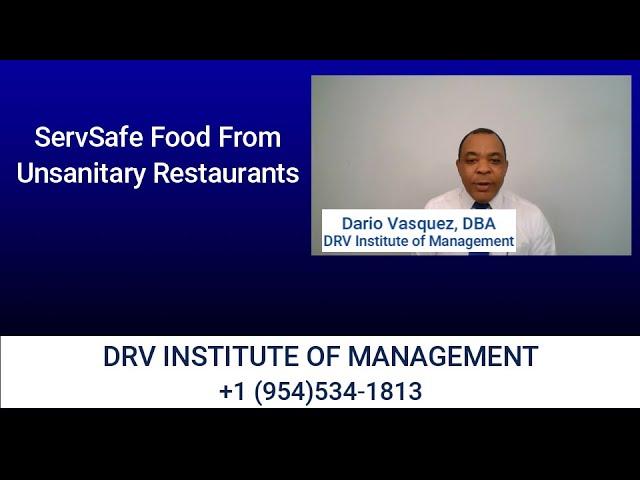 Dirty Restaurants? ServSafe Certification | Unsanitary Restaurants