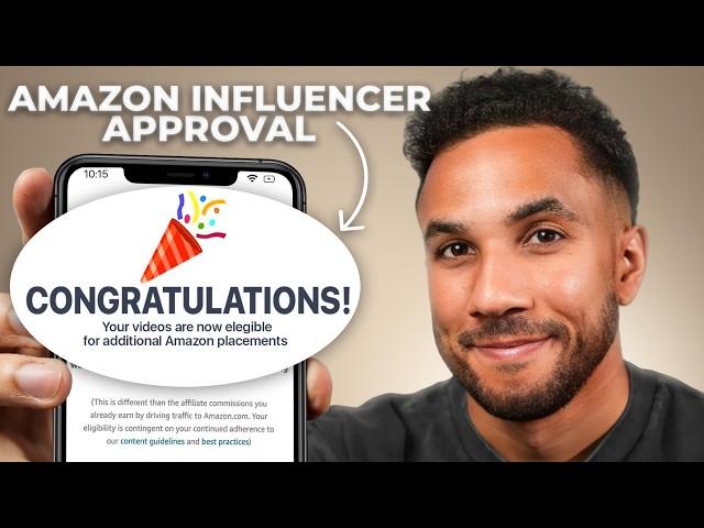 Get Approved For Amazon Influencer in 7 days! (Unlock Onsite Commissions)