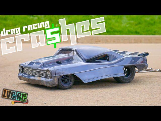 WILD RIDE$ | No Prep RC Drag Racing Crashes