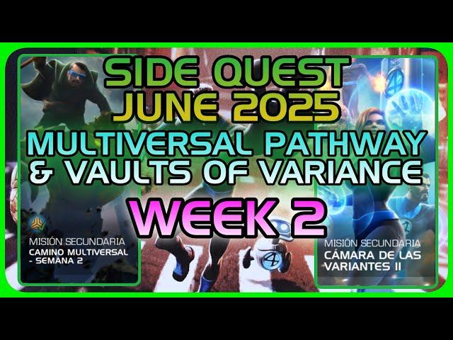 How to Play Side Quest Vaults Of Variance WEEK 2 Easily % + COUNTERS Threat Level 5 JUNE 2025 MCOC