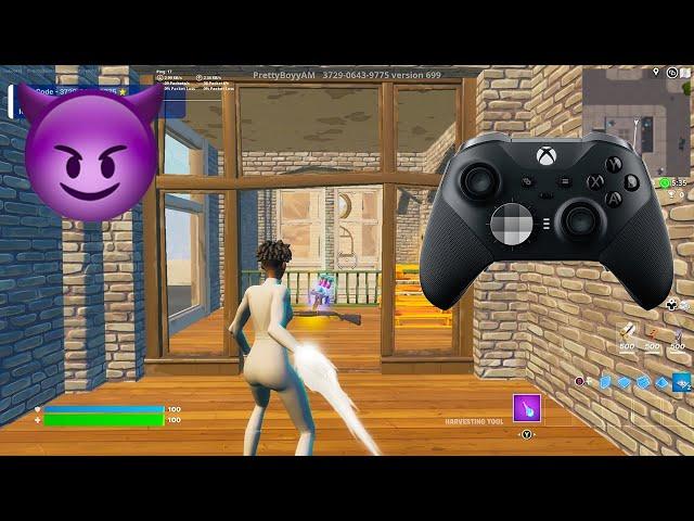 Xbox Elite Series 2 Controller ASMR(Fortnite Tilted Zone Wars Gameplay) 4K