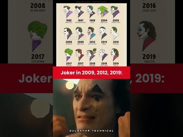 Batman’s Greatest Enemy: Joker’s Complete Evolution! 