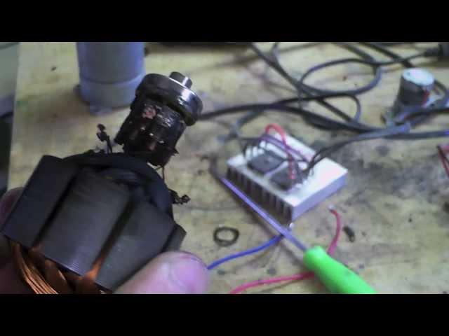 DC MOTOR BURN OUT