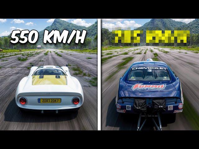 *NEW* Top 5 FASTEST Drag Cars in Forza Horizon 5