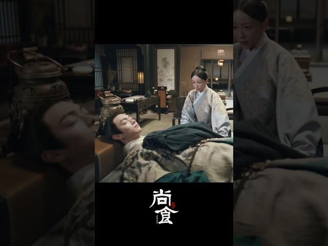 Fake sleeping just to feel her touch #尚食 #shorts #许凯 #xukai #cdrama