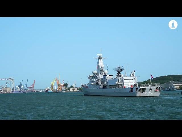 Frigates of the Standing NATO Maritime Group 1 in Gdynia