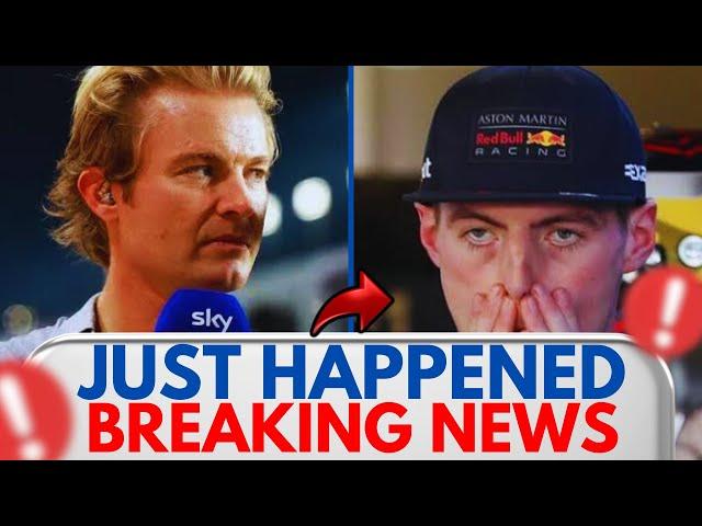 Rosberg Alert: Verstappen "On the Tightrope" in Battle Against FIA! - f1 news