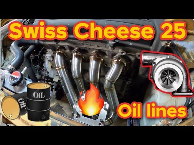 Swiss Cheese DA Integra ep 25 Turbo Oil Lines