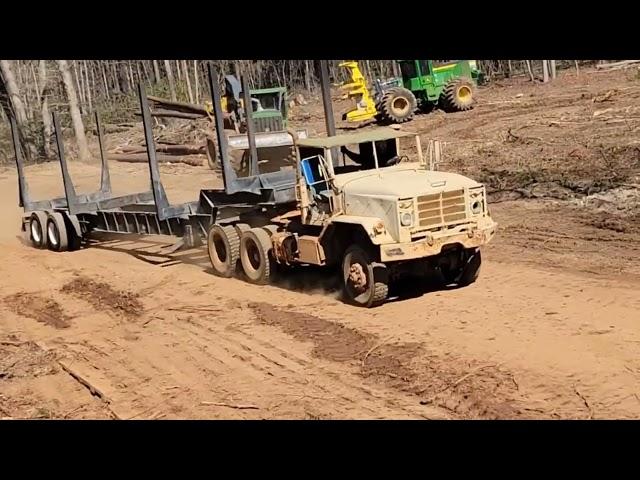 Virginia logging! clear cut! pulp wood,  cns logs, gp logs, saw logs, red clay! Emporia va