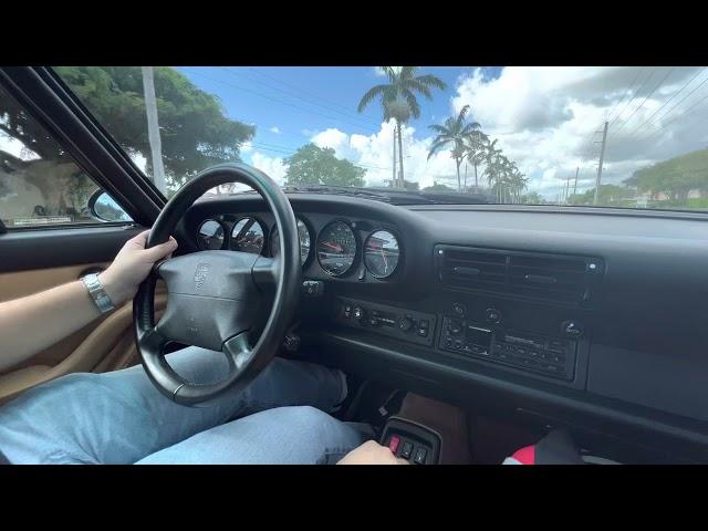 1995 Porsche Carrera Driving Vid BaT