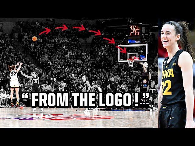  Caitlin Clark AMAZING logo 3s and buzzer-beaters! 