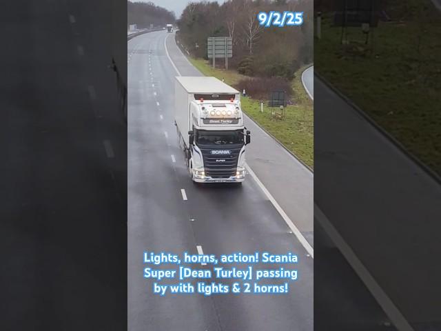 First Scania truck video! #truckspotting #scania #tones